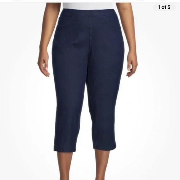 Just My Size Pants Jumpsuits Just My Size Dark Indigo Pull